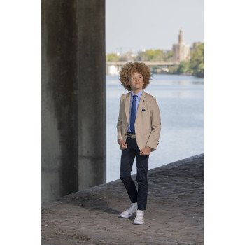 BEIGE FIRST HOLY COMMUNION/SPECIAL OCCASION JACKET STYLE 10-04063