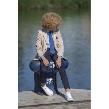 BEIGE FIRST HOLY COMMUNION/SPECIAL OCCASION JACKET STYLE 10-04063