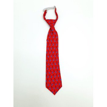 Spanish Red First Holy Communion Tie Style 10-08017