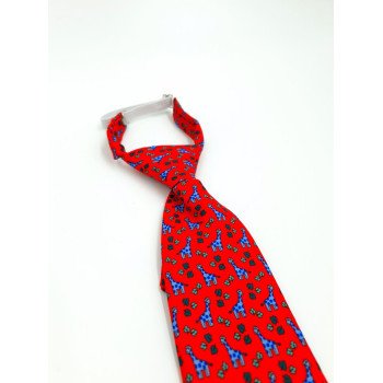 Spanish Red First Holy Communion Tie Style 10-08017