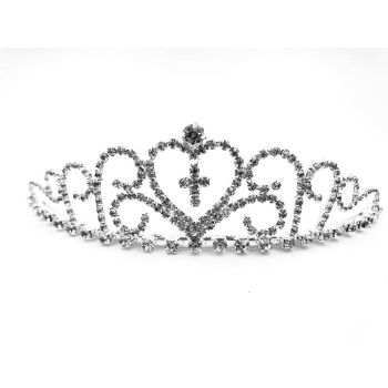 Silver First Holy Communion Tiara by Little People Style 5875