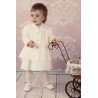 Ivory Baby Girl Christening Coat Style C028