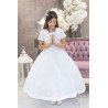 White First Holy Communion Dress & Bolero Amanda