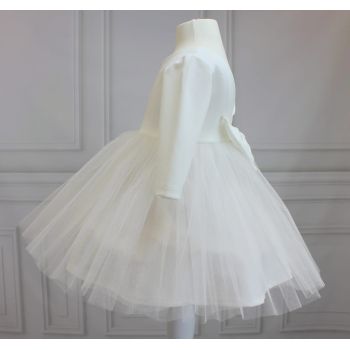 Handmade Elegant Christening Ivory Dress Style MELA
