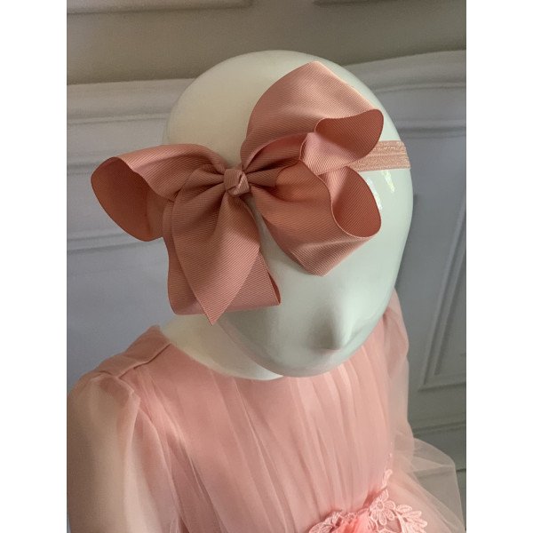 Handmade Pink Flower Girl/Special Occasion Headband Style PS02 Handmade Pink Flower Girl/Special Occasion Headband Style PS02