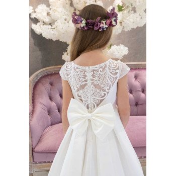 Handmade Ivory First Holy Communion Dress Style NINETTE
