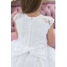 HANDMADE WHITE FIRST HOLY COMMUNION DRESS T-872