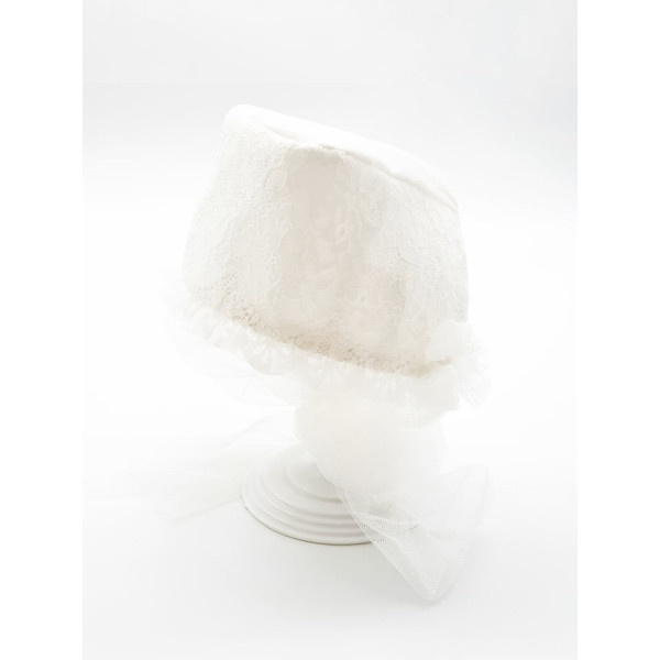 MARLA IVORY BABY GIRL CHRISTENING/BAPTISM BONNET STYLE M791 MARLA IVORY BABY GIRL CHRISTENING/BAPTISM BONNET STYLE M791