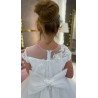 HANDMADE WHITE FIRST HOLY COMMUNION DRESS STYLE T-881