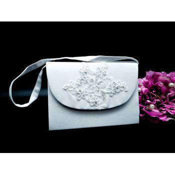 WHITE FIRST HOLY COMMUNION HANDBAG STYLE 6021