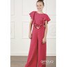 AMAYA PINK CONFIRMATION JUMPSUIT STYLE 514124