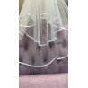 White First Holy Communion Veil Style CV162