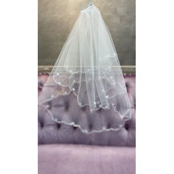 First Holy Communion Veil Style CV146