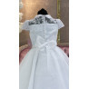 CARMY HANDMADE WHITE FIRST HOLY COMMUNION DRESS STYLE 2710