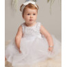 Ivory Seeva flower girl /Christening dress Style pc1025