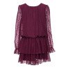 Burgundy Confirmation/Special Occasion Dress Style 0AW-11B