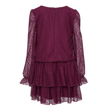 Burgundy Confirmation/Special Occasion Dress Style 0AW-11B