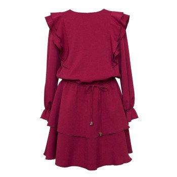 Burgundy Confirmation/Special Occasion Dress Style 0AW-3B