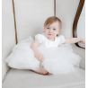 TETER WARM HANDMADE BABY GIRL IVORY CHRISTENING DRESS STYLE B72 TETER WARM HANDMADE BABY GIRL IVORY CHRISTENING DRESS STYLE B72