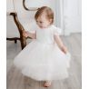 TETER WARM HANDMADE BABY GIRL IVORY CHRISTENING DRESS STYLE B72 TETER WARM HANDMADE BABY GIRL IVORY CHRISTENING DRESS STYLE B72