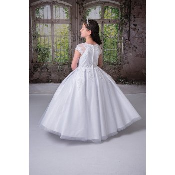 Sweetie Pie First Holy Communion Ivory Dress Style 4064