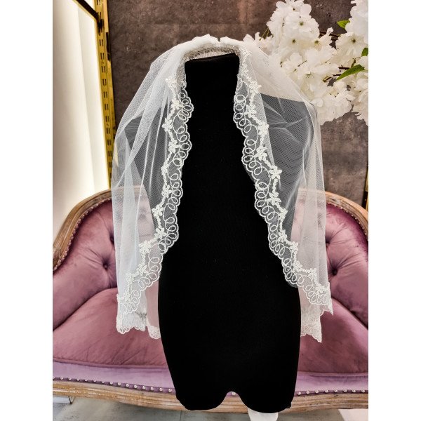 Ivory First Holy Communion Veil Style VELO D Ivory First Holy Communion Veil Style VELO D