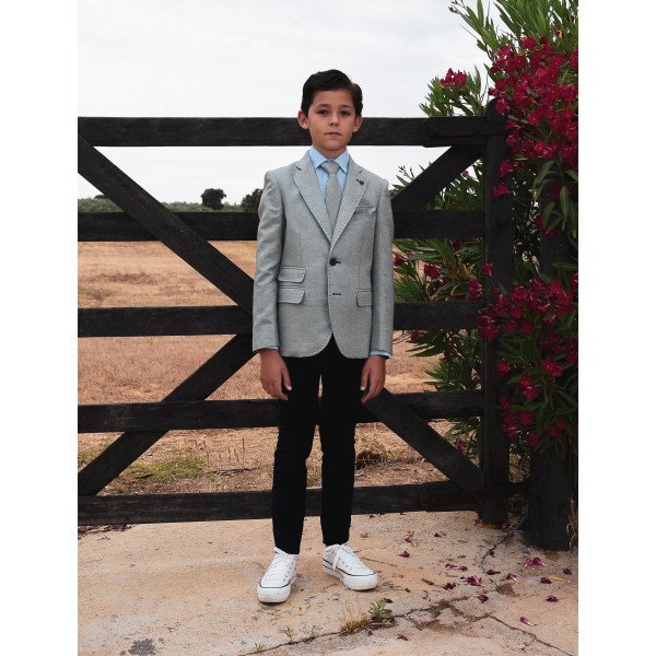 One Varones Green First Holy Communion Jacket Style 10-04069 One Varones Green First Holy Communion Jacket Style 10-04069