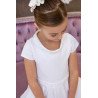 Sweetie Pie First Holy Communion White Dress Style 4070