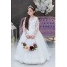 Handmade Ivory First Holy Communion Dress Style FELICIA IVORY