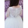 Handmade Ivory First Holy Communion Dress Style FELICIA IVORY