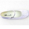WHITE SATIN FIRST HOLY COMMUNION SHOES STYLE 4001