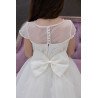 Handmade Ivory First Holy Communion Dress Style ROSARIO BIS