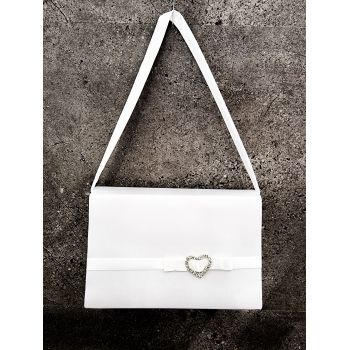 WHITE FIRST HOLY COMMUNION HANDBAG STYLE 6025