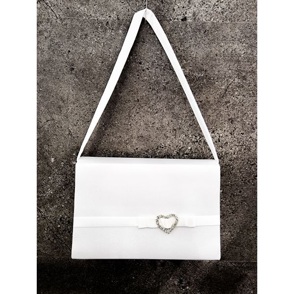 WHITE FIRST HOLY COMMUNION HANDBAG STYLE 6025