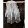 White First Holy Communion Veil Style 2114