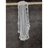 WHITE FIRST HOLY COMMUNION VEIL STYLE EM02