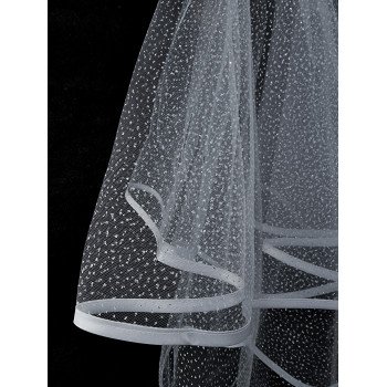 Beautiful White Communion Veil W-01