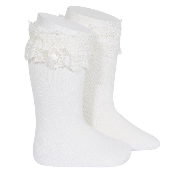 IVORY BABY GIRL KNEE CHRISTENING/BAPTISM SPANISH SOCKS STYLE 2.484/2 IVORY BABY GIRL KNEE CHRISTENING/BAPTISM SPANISH SOCKS STYLE 2.484/2