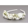 IVORY FIRST HOLY COMMUNION HEADBAND STYLE OW-055