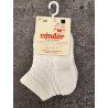 IVORY BABY GIRL CHRISTENING/BAPTISM SPANISH SOCKS STYLE 2.713/4