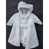 Baby Boy White 3 Piece Christening Outfit Style 2664
