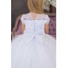 HANDMADE FIRST HOLY COMMUNION DRESS STYLE T-947