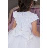 HANDMADE WHITE FIRST HOLY COMMUNION DRESS STYLE T-961