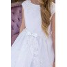 JOAN CALABRESE WHITE TEA-LENGTH FIRST HOLY COMMUNION DRESS STYLE 121305