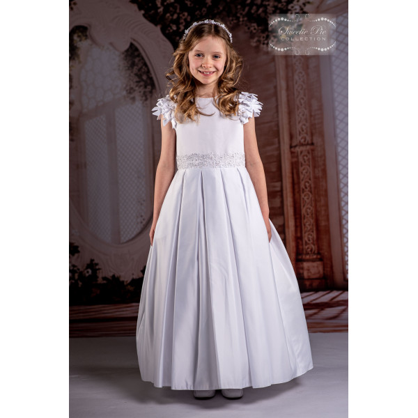 Sweetie Pie First Holy Communion White Dress Style 4083