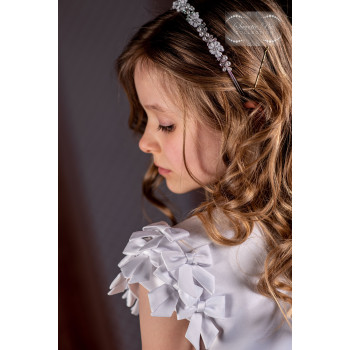 Sweetie Pie First Holy Communion White Dress Style 4083