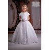 Sweetie Pie First Holy Communion White Dress Style 4078