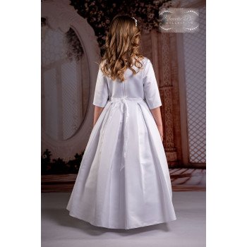 Sweetie Pie First Holy Communion White Dress Style 4076