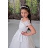 SWEETIE PIE WHITE FIRST HOLY COMMUNION DRESS STYLE 4073