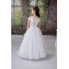 SWEETIE PIE WHITE FIRST HOLY COMMUNION DRESS STYLE 4073